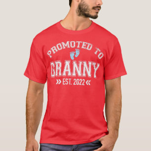 Frauen für die erste Mama G nach Granny 2022 beför T-Shirt