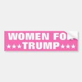 Frauen für die MAGA-Wahl 2024 Autoaufkleber (Vorne)