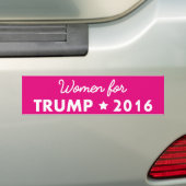 Frauen für Donald Trump Autoaufkleber (Auf Auto)