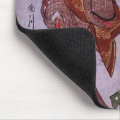 Frauen für einen Spaziergang durch die Mousepad (Ecke)