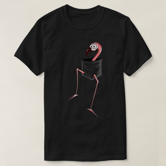 Frauen für FlamingoLovers l Extravagant rosa Flami T-Shirt (Design vorne)