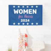 Frauen für Harris 2024 Banner (Insitu)