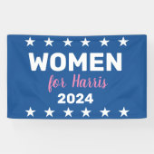 Frauen für Harris 2024 Banner (Horizontal)