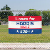 Frauen für Harris Walz 2024 Big Banner (Insitu)