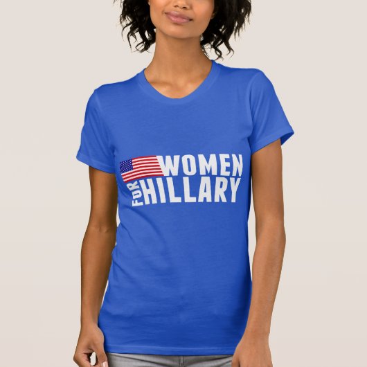 Frauen für Hillary T-Shirt (Vorderseite)