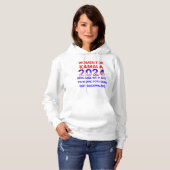 Frauen für Kamala Harris 2024 Wahl Hoodie (Vorne ganz)