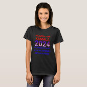 Frauen für Kamala Harris 2024 Wahl T-Shirt (Vorne ganz)