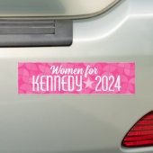 Frauen für Kennedy 2024: Die Kluft überwinden Autoaufkleber (Auf Auto)