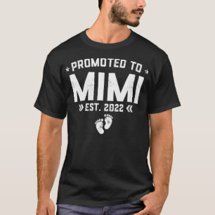 Frauen für Mimi 2022 Retro-Mütter befördert T-Shirt