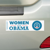 Frauen für Obama Autoaufkleber (Auf Auto)