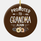 Frauen für Oma wieder neue Blume Keramik Ornament (Hinten)