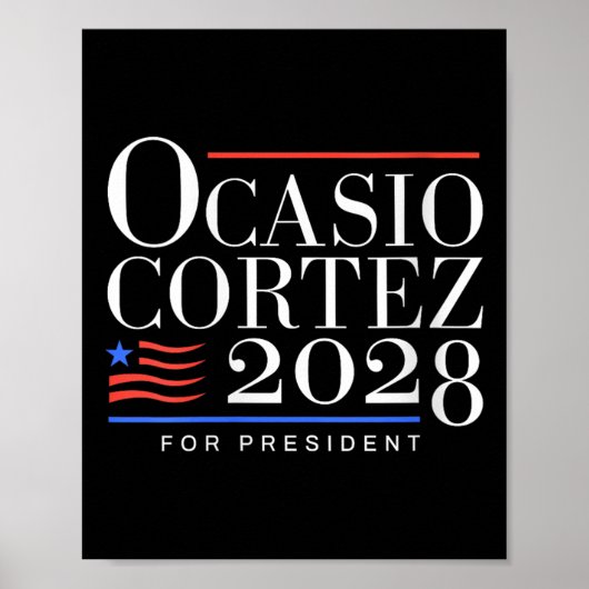 Frauen für Präsident 2028 Poster (Vorne)