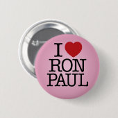 Frauen für Ron Paul 2012 Button (Vorne & Hinten)