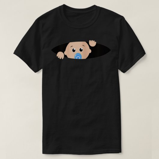 Frauen Für schwangere Frauen lustiges Baby in Bauc T-Shirt (Design vorne)