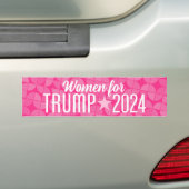 Frauen für Trump 2024 Behielt Amerika groß Autoaufkleber (Auf Auto)