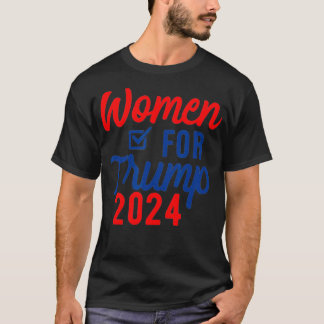 Frauen für Trump 2024 Wahl T-Shirt