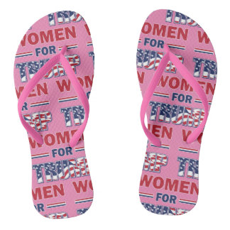 Frauen für Trump Badesandalen