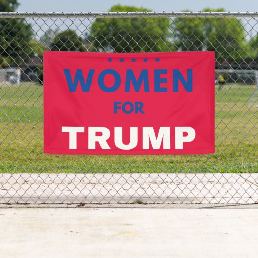 Frauen für Trump Banner (Insitu)