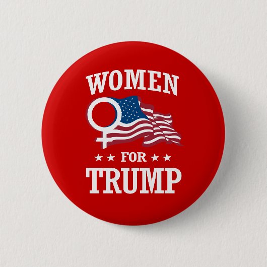 FRAUEN FÜR TRUMP BUTTON (Vorderseite)