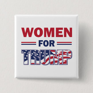 Frauen für Trump Button
