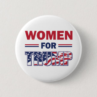Frauen für Trump Button