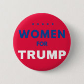 Frauen für Trump Button (Vorderseite)