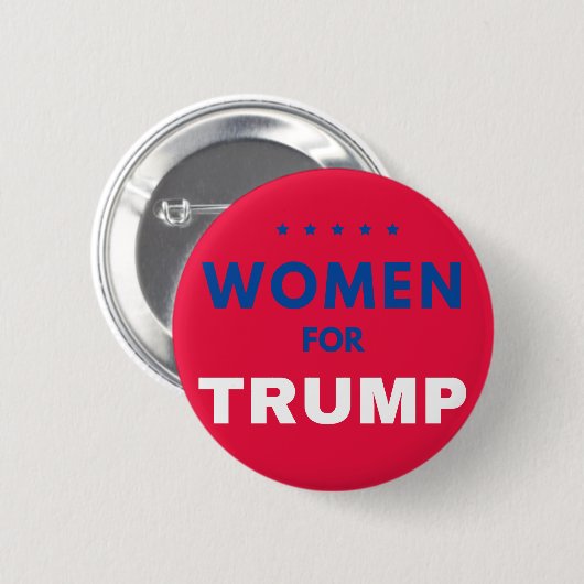 Frauen für Trump Button (Vorne & Hinten)