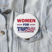 Frauen für Trump Button (Beispiel)