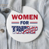 Frauen für Trump Button (Beispiel)