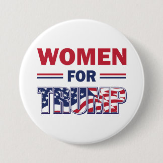 Frauen für Trump Button