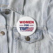 Frauen für Trump Button (Beispiel)