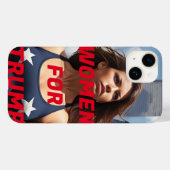 FRAUEN FÜR TRUMP Case-Mate iPhone HÜLLE (Rückseite (Horizontal))