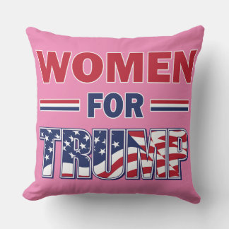 Frauen für Trump Kissen