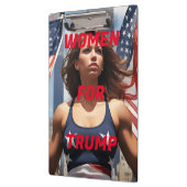 FRAUEN FÜR TRUMP KLEMMBRETT (Links)