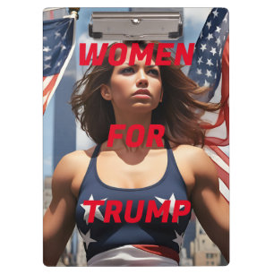 FRAUEN FÜR TRUMP KLEMMBRETT