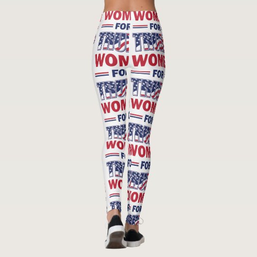 Frauen für Trump Leggings (Rückseite)