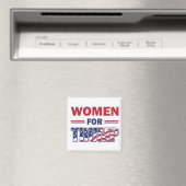 Frauen für Trump Magnet (In Situ (Geschirrspüler))