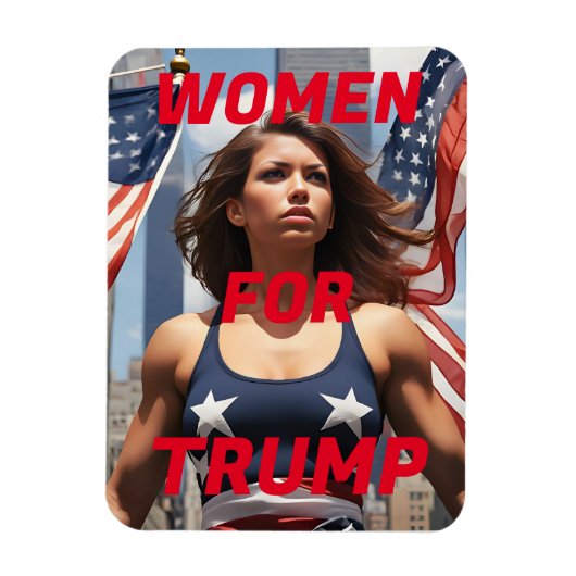 FRAUEN FÜR TRUMP MAGNET (Vertikal)