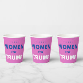 Frauen für Trump Pappbecher