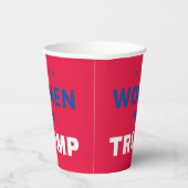 Frauen für Trump Pappbecher (Rechts)