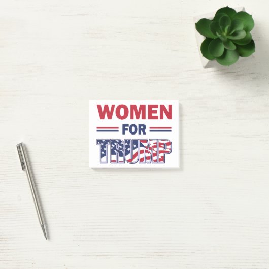 Frauen für Trump Post-it Klebezettel (Büro)