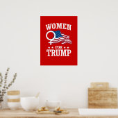 FRAUEN FÜR TRUMP POSTER (Küche)