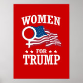 FRAUEN FÜR TRUMP POSTER (Vorne)