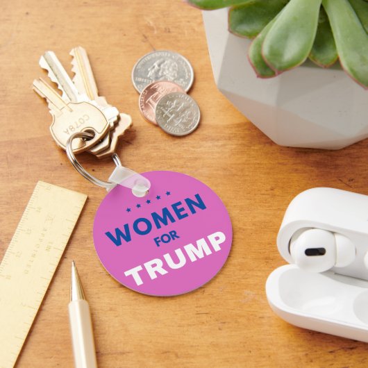 Frauen für Trump Schlüsselanhänger (Schreibtisch)