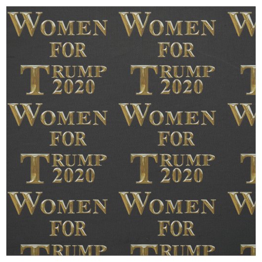 FRAUEN FÜR TRUMP STOFF (Muster)