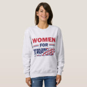 Frauen für Trump Sweatshirt (Vorne ganz)