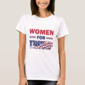 Frauen für Trump T-Shirt (Vorderseite)