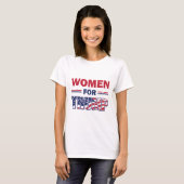 Frauen für Trump T-Shirt (Vorne ganz)