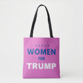 Frauen für Trump Tasche (Vorderseite)