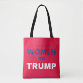 Frauen für Trump Tasche (Vorderseite)